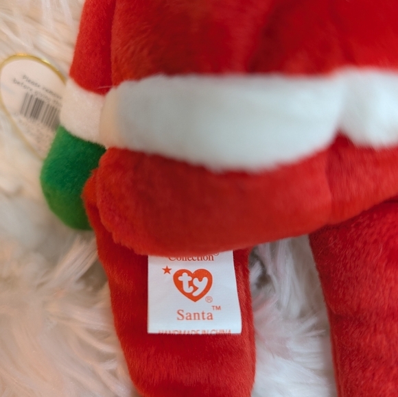 TY Beanie Babies 1998 Ty SANTA BD 12-6-98 - Picture 7 of 8